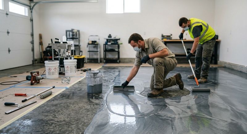 Epoxy Flooring Service in Raleigh, NC