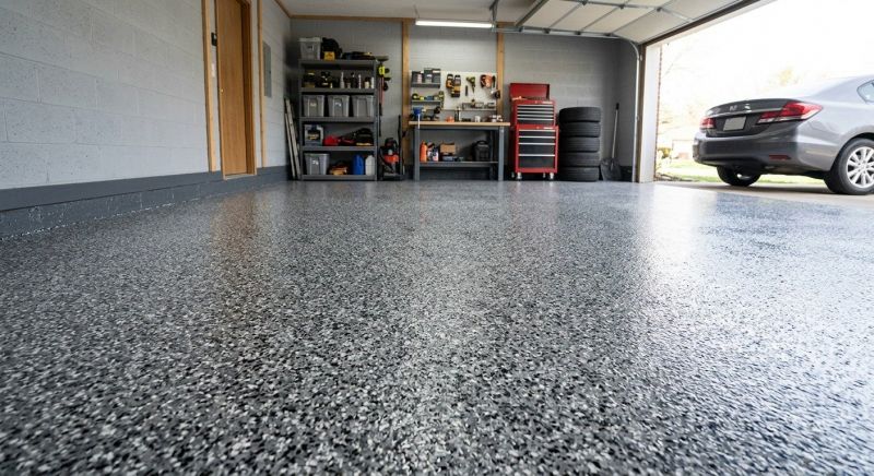 Epoxy Garage Flooring Installation in Greenville, SC