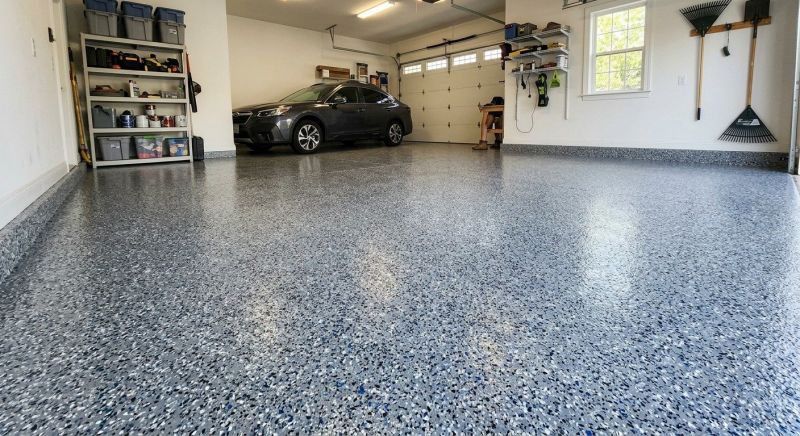 Epoxy Garage Flooring Installation in Greensboro, NC