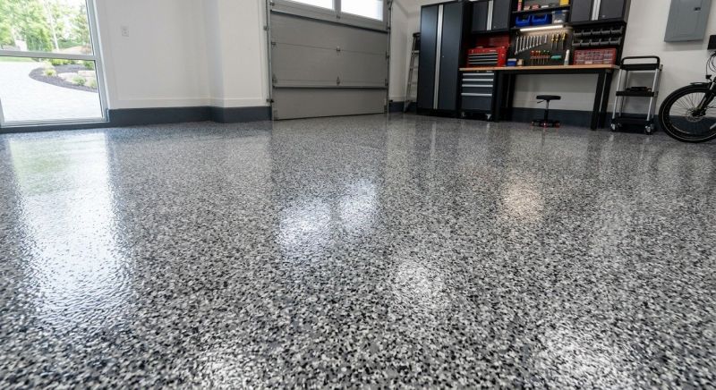 Epoxy Garage Flooring Installation in Greensboro, NC
