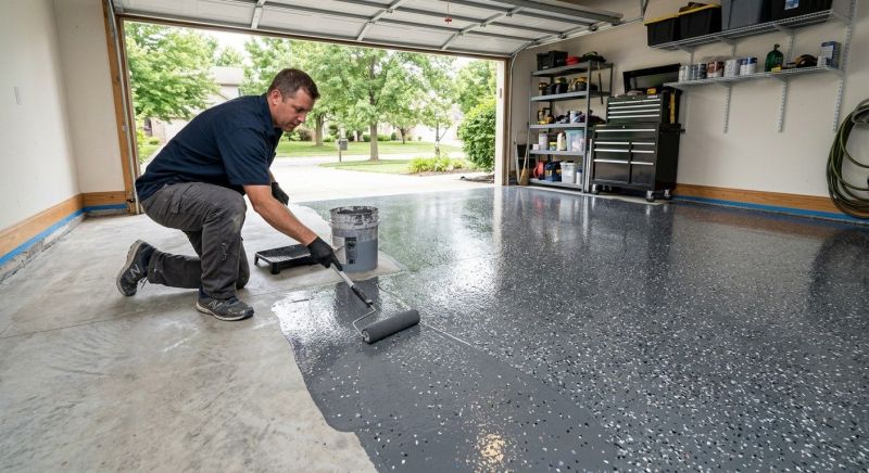 Garage Floor Renovation in Raleigh, NC