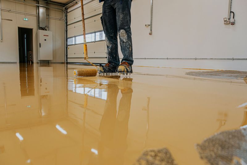 Garage Floor Staining in Raleigh, NC